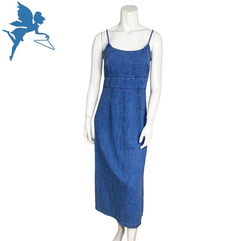 VINTAGE Y2K ISABELLA BIRD Denim Slipdress